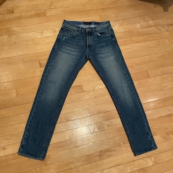 𝅺mossimo Dutti Slim Fit Stone Wash Jeans 30x32